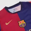 Men's Barcelona Home Soccer Long Sleeves Jersey 2024/25 - worldjerseyshop