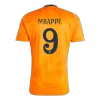 Men's Real Madrid MBAPPÉ #9 Away Soccer Short Sleeves Jersey 2024/25 - worldjerseyshop