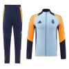 Men's Real Madrid Tracksuit Sweat Shirt Kit (Top+Trousers) 2024/25 - worldjerseyshop