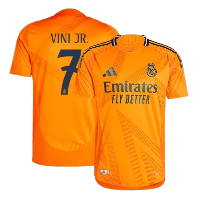 Men's Real Madrid VINI JR. #7 Away Player Version Soccer Jersey 2024/25 - worldjerseyshop