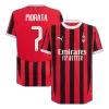 Men's AC Milan MORATA #7 Home Player Version Soccer Jersey 2024/25 - UCL - worldjerseyshop