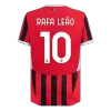 Men's AC Milan RAFA LEÃO #10 Home Player Version Soccer Jersey 2024/25 - worldjerseyshop