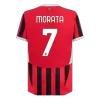 Men's AC Milan MORATA #7 Home Player Version Soccer Jersey 2024/25 - worldjerseyshop