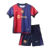 Kids Barcelona Whole Kits Home Soccer Kit (Jersey+Shorts+Sock） 2024/25 - worldjerseyshop