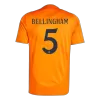 Men's Real Madrid BELLINGHAM #5 Away Player Version Soccer Jersey 2024/25 - worldjerseyshop