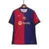 Men's Barcelona Home Soccer Whole Kits(Jerseys+Shorts+Socks) 2024/25 - worldjerseyshop