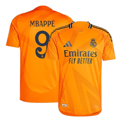 Men's Real Madrid MBAPPÉ #9 Away Player Version Soccer Jersey 2024/25 - worldjerseyshop