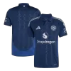 Men's Manchester United Away Soccer Short Sleeves Jersey 2024/25 - worldjerseyshop