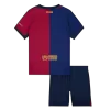 Kids Barcelona Home Soccer Jersey Kits(Jersey+Shorts) 2024/25 - worldjerseyshop