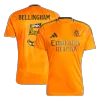 Men's Real Madrid BELLINGHAM #5 Away Soccer Short Sleeves Jersey 2024/25 - Bear Champ Font - worldjerseyshop