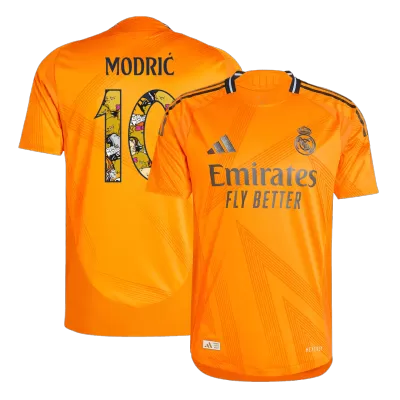 Men's Real Madrid MODRIĆ #10 Away Player Version Soccer Jersey 2024/25 - Bear Champ Font - worldjerseyshop