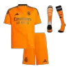 Kids Real Madrid Whole Kits Away Soccer Kit (Jersey+Shorts+Sock） 2024/25 - worldjerseyshop