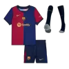 Kids Barcelona Whole Kits Home Soccer Kit (Jersey+Shorts+Sock） 2024/25 - worldjerseyshop