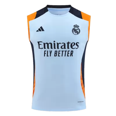 Men's Real Madrid Pre-Match Sleeveless Soccer Jersey 2024/25 - worldjerseyshop