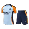 Men's Real Madrid Pre-Match Soccer Kit(Jersey+Shorts) 2024/25 - worldjerseyshop