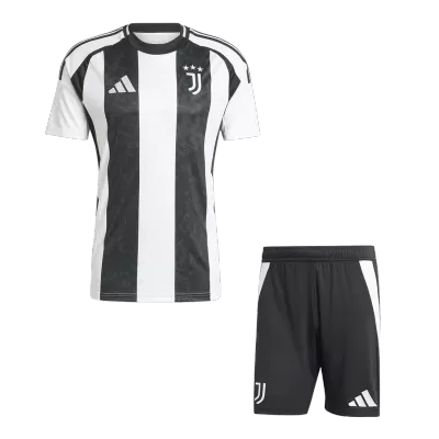 Men's Juventus Home Soccer Kit(Jersey+Shorts) 2024/25 - worldjerseyshop