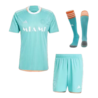 Men's Inter Miami CF Third Away Soccer Whole Kits(Jerseys+Shorts+Socks) 2024 - worldjerseyshop