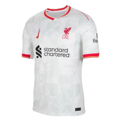 Men's Liverpool Concept Third Away Soccer Short Sleeves Jersey 2024/25 - worldjerseyshop