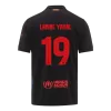 Men's Barcelona LAMINE YAMAL #19 Away Soccer Short Sleeves Jersey 2024/25 - UCL - worldjerseyshop