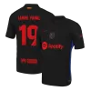 Men's Barcelona LAMINE YAMAL #19 Away Player Version Soccer Jersey 2024/25 - worldjerseyshop