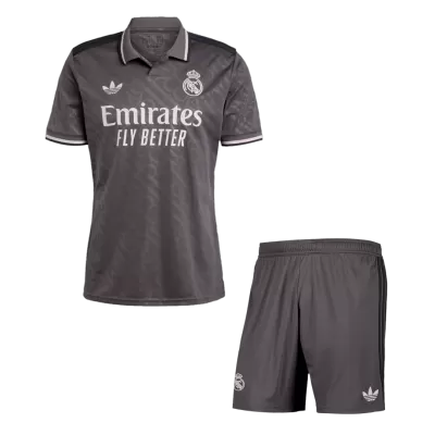 Men's Real Madrid Third Away Soccer Kit(Jersey+Shorts) 2024/25 - worldjerseyshop