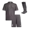 Kids's Real Madrid Third Away Soccer Whole Kits(Jerseys+Shorts+Socks) 2024/25 - worldjerseyshop