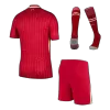 Men's Liverpool Home Soccer Whole Kits(Jerseys+Shorts+Socks) 2024/25 - worldjerseyshop