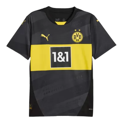 Men's Borussia Dortmund Away Soccer Short Sleeves Jersey 2024/25 - worldjerseyshop