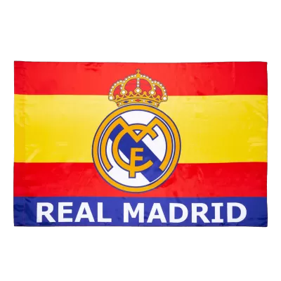 Real Madrid Team Flag Red - worldjerseyshop