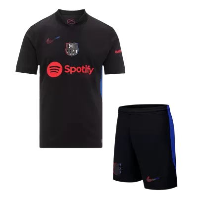 Men's Barcelona Away Soccer Kit(Jersey+Shorts) 2024/25 - worldjerseyshop