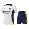 Men's Real Madrid Pre-Match Soccer Jersey Kit(Jersey+Shorts) 2024/25 - worldjerseyshop