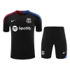 Men's Barcelona Pre-Match Soccer Jersey Kit(Jersey+Shorts) 2024/25 - worldjerseyshop