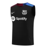 Men's Barcelona Pre-Match Sleeveless Soccer Jersey 2024/25 - worldjerseyshop