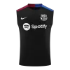 Men's Barcelona Pre-Match Sleeveless Soccer Jersey 2024/25 - worldjerseyshop