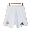 Men's Real Madrid Home Soccer Shorts 2024/25 - worldjerseyshop