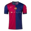 Men's Barcelona Home Soccer Short Sleeves Jersey 2024/25 COLDPLAY - worldjerseyshop