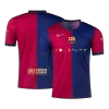 Men's Barcelona Home Soccer Short Sleeves Jersey 2024/25 COLDPLAY - worldjerseyshop